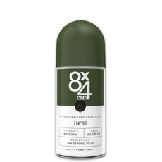 8X4 Airy香水除臭滾珠 8號 男士 野生橡樹, 50ml, 1入