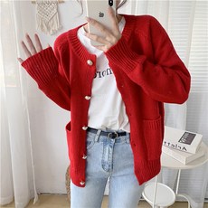 포플러앤씨 여성용 브레너 니트 가디건