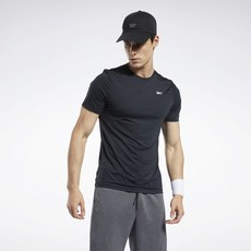 Reebok 男款素色短袖T恤 FJ4054