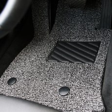 포시즌 자동차 코일매트 확장일체형 운전석 + 조수석 + 뒷좌석 세트, 기아 EV3  2024.07~, 그레이