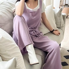 여성용 라라온 페느 스트랩 점프 슈트