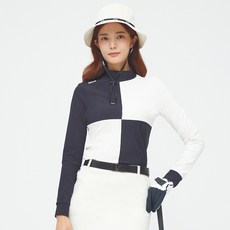 Volvik 富維克 女士高爾夫方形彩色高領 T恤 VLTSL905