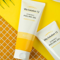 JIGOTT Jigot Vita Solution 12 Synergy去角質凝膠, 1入, 180ml