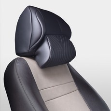 ezes Porter專用 Wing Out 桶型頭枕 車用頸枕, 1個, 單色黑