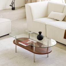 ROOM N HOME Ponde 分層茶几 1200mm, 棕色