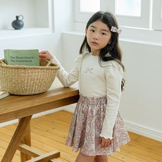 Ludia Kids 女童蝴蝶結泡泡袖T恤