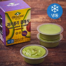 프레쉬코트 과카몰리 클래식 4개입 (냉동), 1개, 224g
