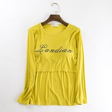 LUNA GLAM 孕婦英文哺乳T恤 CHS193