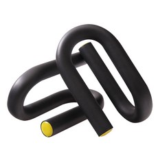 나야스타일 헬스용품 푸쉬업바 QN-55 2p, 블랙