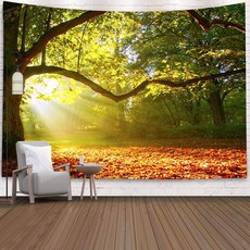 선빛 인테리어 포레스트 패브릭 포스터, 12번