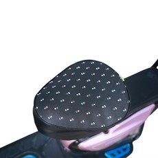防水電動自行車座墊套 圓頭, 花朵, 1個