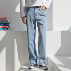 맨타임 남성용 TYY 데일리 2컬러 세미와이드 데님팬츠