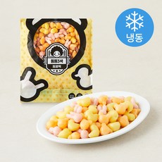 쌀집아줌마 통통 3색 동물떡 (냉동), 400g, 1개