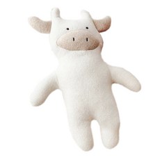 The Flow Company我也想有一個動物玩偶靠枕 小, 白色的