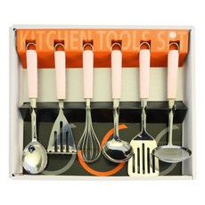 GENIAL Swan 高級廚具套組 6 7811, 粉色