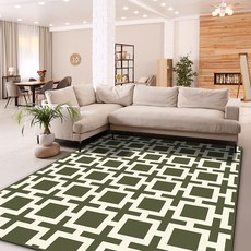 LEEJUNG 印花可水洗地毯