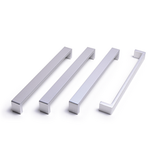 旋鈕世界主席2家具拉手銀色P192, 4個