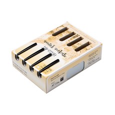 Paper Culture Hello Art Cali Plus 明信片紙 19 迷霧藍 100p + 毛筆 4p 套組, 1套