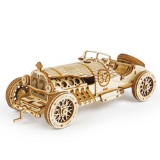 Robotime MC401 V8 Grand Prix Car V8 大獎賽 DIY 汽車, 單一顏色, 1個