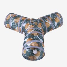 DAYSOY 貓咪熱帶圖案隧道 單一尺寸, 1個, Y型