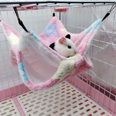 딩동펫 소동물 흔들해먹 은신처, 핑크, 1개
