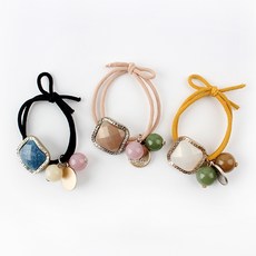 채니봉봉 오늘의느낌 머리끈 3종 세트