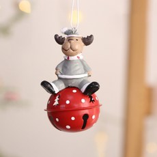 Soniyo 懸掛式聖誕室內裝飾, 08 魯道夫鈴鐺, 1個