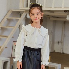 OWLEYBARN 女童款Union棉質雪紡衫