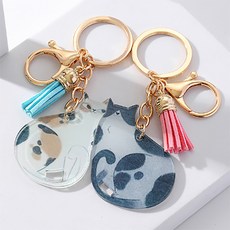 비단길 애니멀 태슬 키링 2종 세트