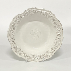 ELIOS 我的花意麵盤 E 型, 白色的, 1個