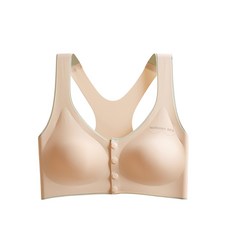 Alleophom 拼色線無痕哺乳內衣