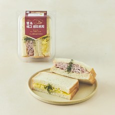 햄 & 에그 샌드위치, 135g, 1개