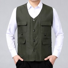 Unhev 簡潔多功能釣魚背心, TYPE06