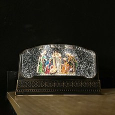 聖誕節聖誕節復古長基座音樂盒, B型