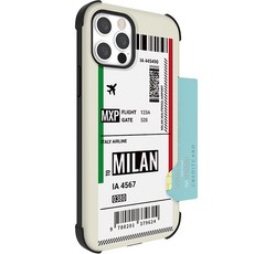 JUST4YOU 보딩 2 방탄콤보 카드 휴대폰 케이스