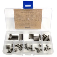 Innotime 內六角無頭不鏽鋼螺絲 M4 8件組 W107, 1套, 80個