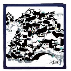 VINTEM 黑色水墨畫冊, 40張, TYPE 01 白色