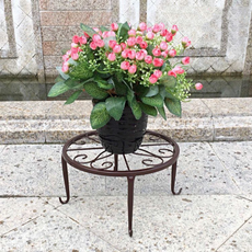 Thumbsmine 復古花盆底座, 棕色, 1個