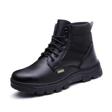 Elsso 皮革高筒安全鞋