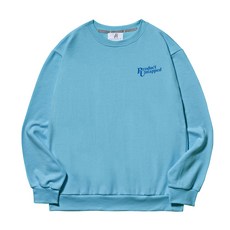 언탭트 남성용 빅사이즈 프러덕 맨투맨 티셔츠