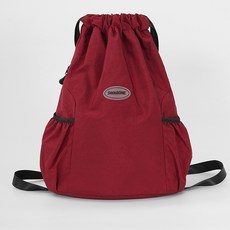 SORIDAL Potty 輕量束繩旅行運動包 束口後揹包, 紅色