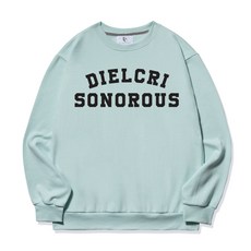 DIELCRI 男款大尺碼 SONOROUS 大學T恤
