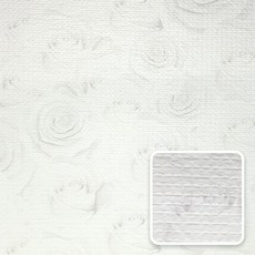 데코코마니 접착식 3D 단열벽지, JD-009 로즈화이트