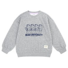 andiapple 兒童款 Bear Friends 超厚刷毛大學T恤