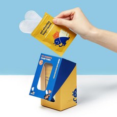 UNIFORCE 雙面壓紋指套棉片 60p, 1個