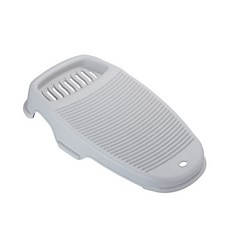 防滑洗衣板 L號, 灰色的, 1個