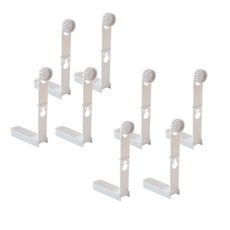 Selection 床單固定夾 4入 x 2件組, 白色