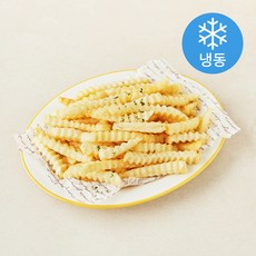 심플로트 블루 리본 크링클 컷 프라이 줄무늬 감자 (냉동), 2.27kg, 1개