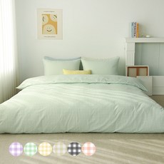 허니듀 C 세미마이크로 누빔 이불커버, 해피민트