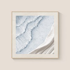 德普羅商務 奶油色調 北歐風情 藝術居家裝飾 壁掛裝飾海報畫框 I型, 黃色